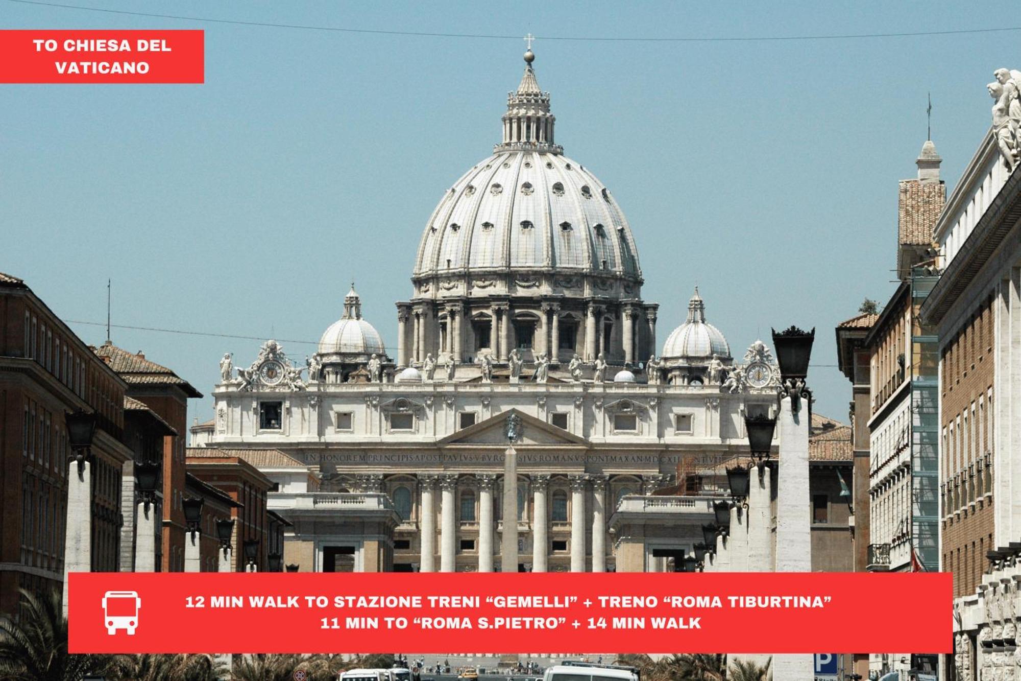 Ospedale Gemelli-Vaticano Domus Di Pace 1Bdr רומא מראה חיצוני תמונה